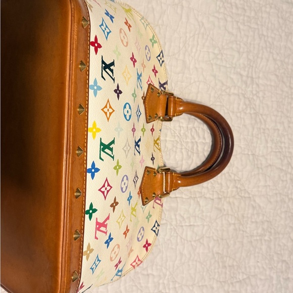 Louis Vuitton Colorful Monogram Satchel - Picture 12 of 16